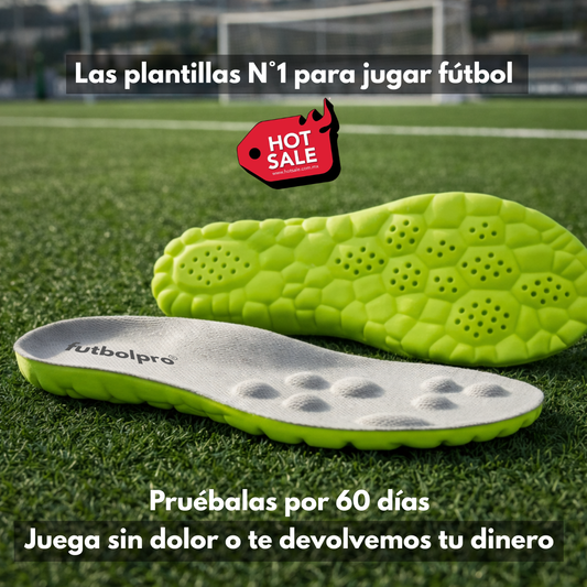 Plantillas futbolpro® - Juega sin dolor